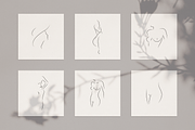 Womans Body. Line Art Collection, a Decorative Illustration by le-genda (Thumbnail 7 of 12)