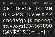 Campeno – Geometric Sans Serif, a Sans Serif Font by Craft Supply Co. (Thumbnail 7 of 8)