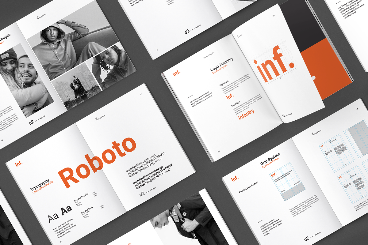 Brand Book Guidelines, a Brochure Template by BOXKAYU (Photo 2 of 13)