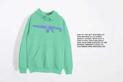 Realistic Floating Hoodie Mockup, a Hoody Mockup by Uncentrifuged Pressure (Thumbnail 3 of 10)