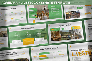 Agrinara - Livestock Keynote, a Presentation Template by SlideFactory