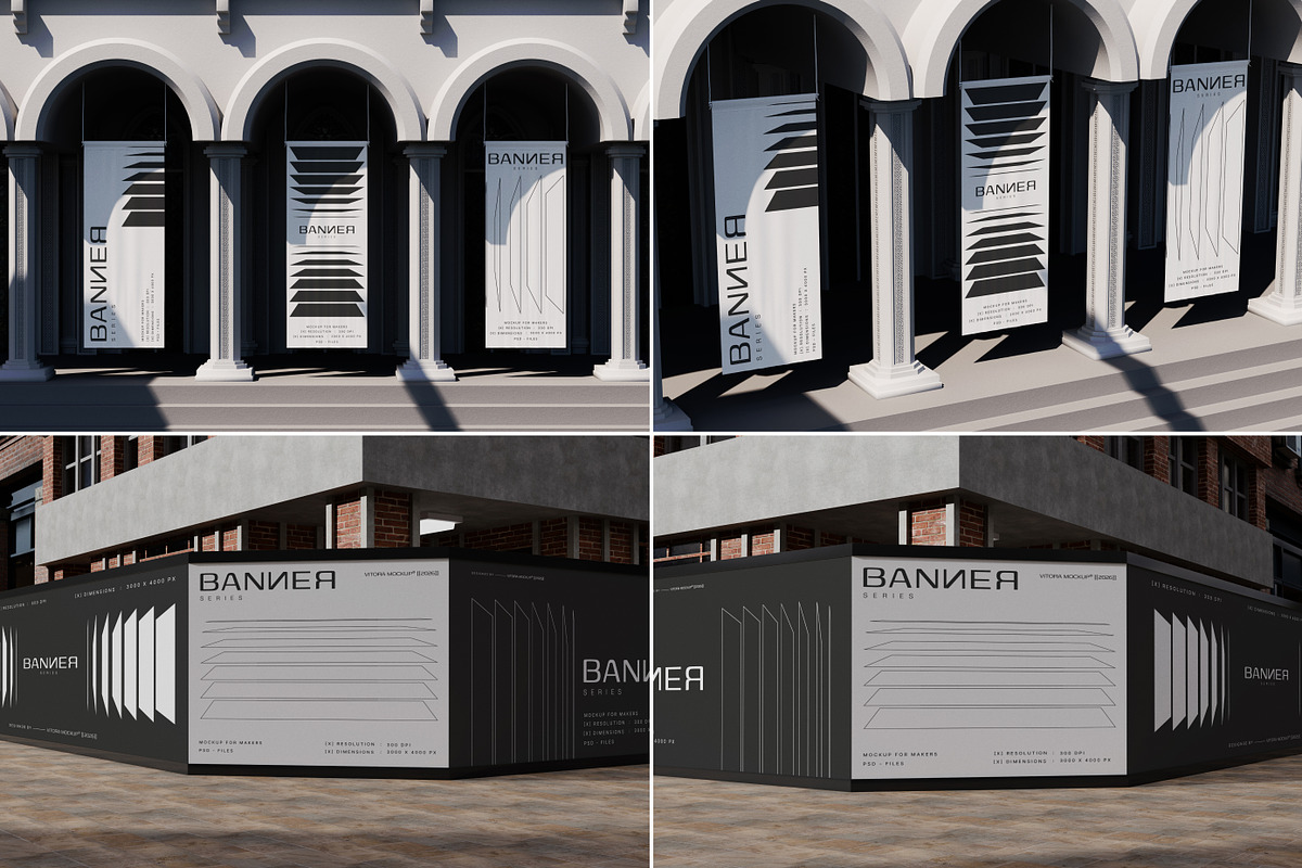 40+ Event Banner Mockup Bundle, a Mockup by Vitora Mockup (Photo 6 of 13)
