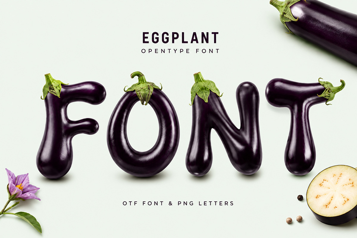 Eggplant Font, a Script Font by Handmadefont (Photo 1 of 15)