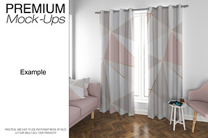 Curtains Mockup Set