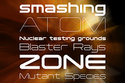 Tachyon, a Sans Serif Font by Fonthead Design (Thumbnail 2 of 2)