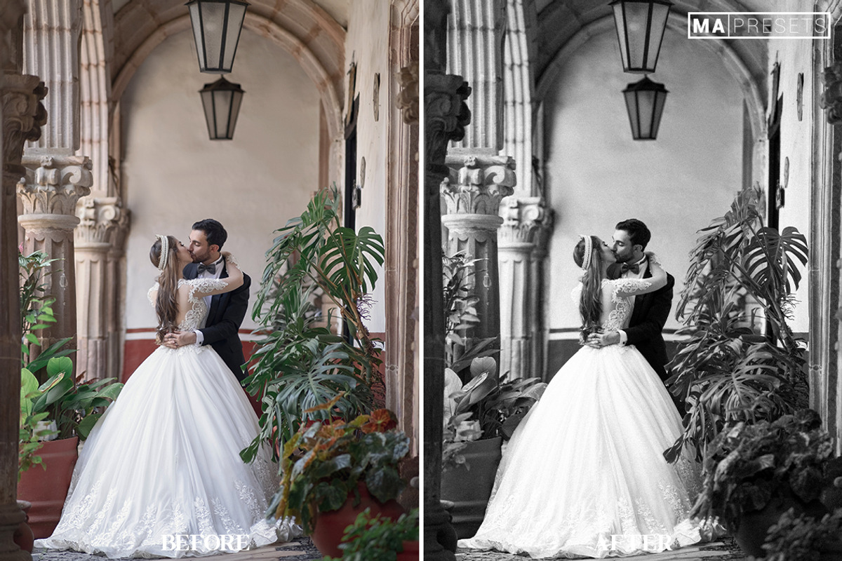 10 B&W Wedding Lightroom Presets, a Preset Add-On by MaPresets (Photo 17 of 18)