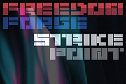 Xpron STENCIL Geo Font, a Sans Serif Font by Erifqizefont (Thumbnail 2 of 10)