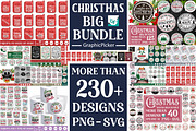 Mega Christmas Farmhouse Bundle, an Object Graphic by GraphicPicker (Thumbnail 1 of 10)