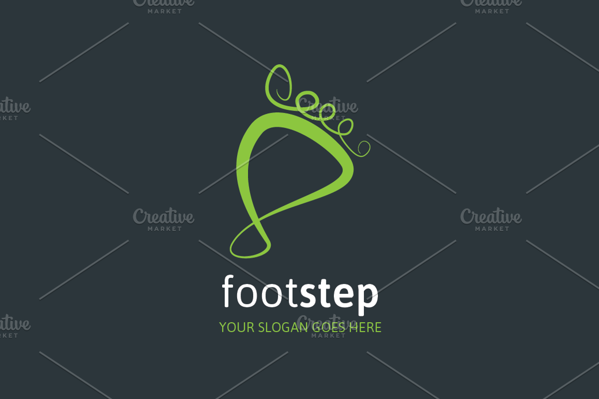 Foot Step Logo, a Branding & Logo Template by MLJ studios (Photo 2 of 3)