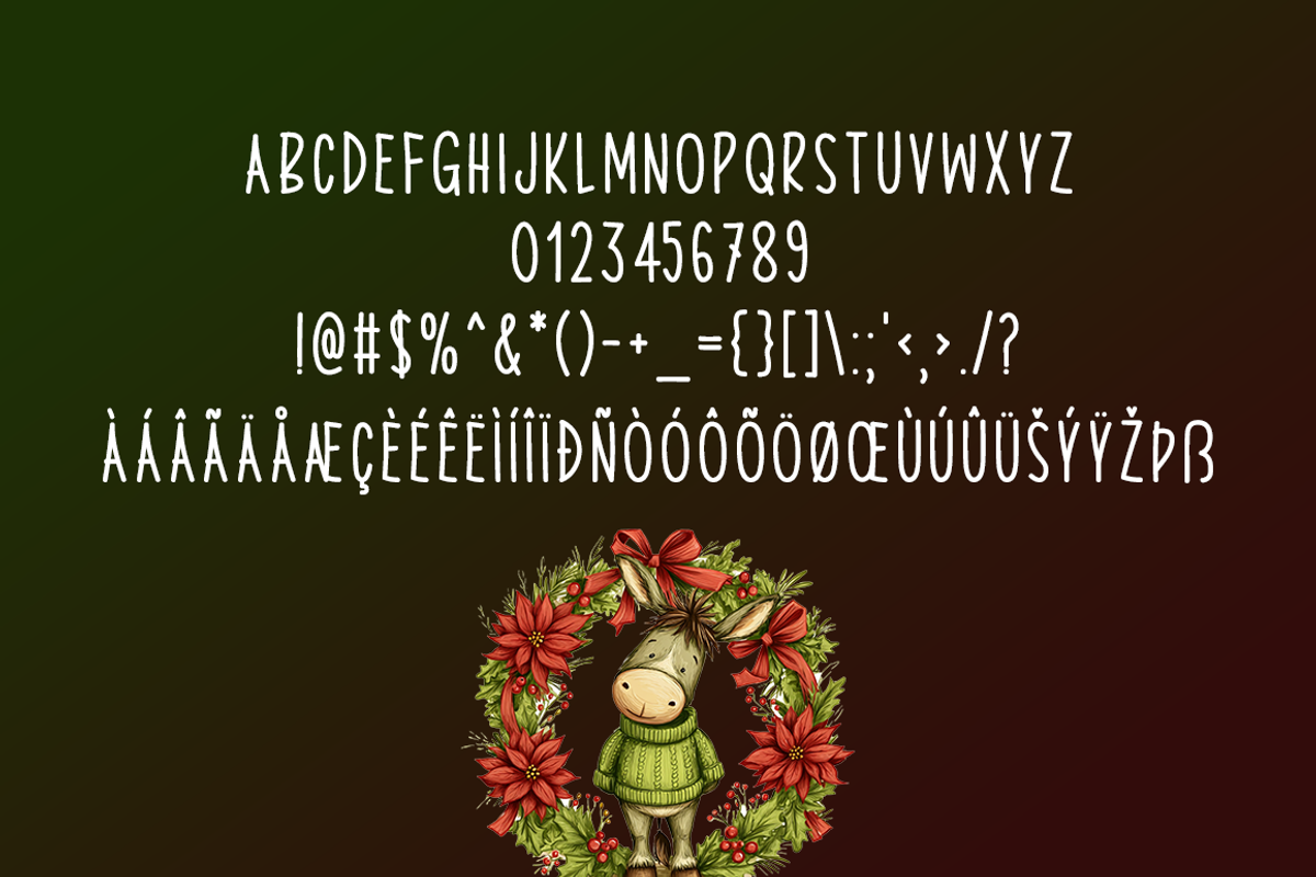 Merry Blessings Typeface, a Handwritten Font by Seemly Fonts (Photo 6 of 6)