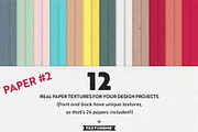 Paper #2 - 12 High Res Craft Papers, a Texture Graphic by TextureMe Co. (Thumbnail 1 of 3)