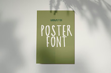 Poster Brush font