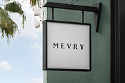 Logo Mockup Minimal Hanging Sign, a Product Mockup by Asylab (Thumbnail 2 of 5)