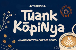 Tuank Kopinya Coffee Handwritten