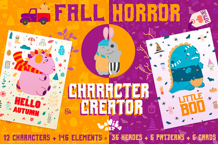 Character creator - Fall holidays
