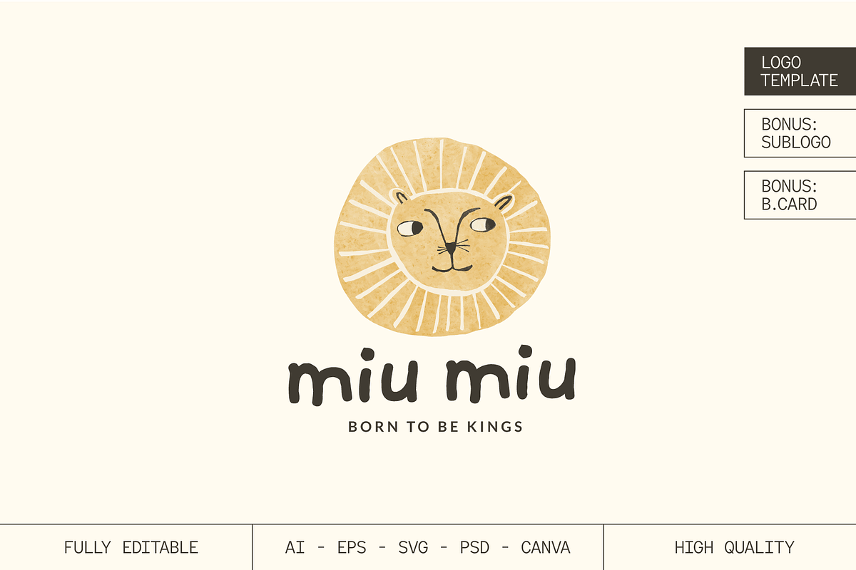 Baby logos & business card templates, a Branding & Logo Template by Orca Design (Photo 1 of 6)