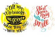 Good Morning Quotes, an Object Graphic by Paul Lesser (Thumbnail 3 of 7)
