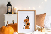 Watercolor Cute Halloween Set, a Decorative Illustration by Carol Lozove (Thumbnail 10 of 26)