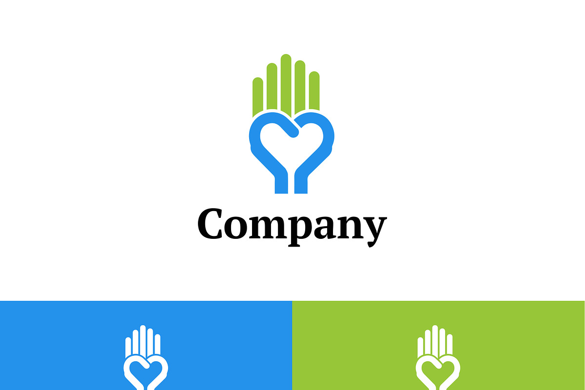 Modern Health Care Logo Template, a Branding & Logo Template by HueNestify (Photo 2 of 3)