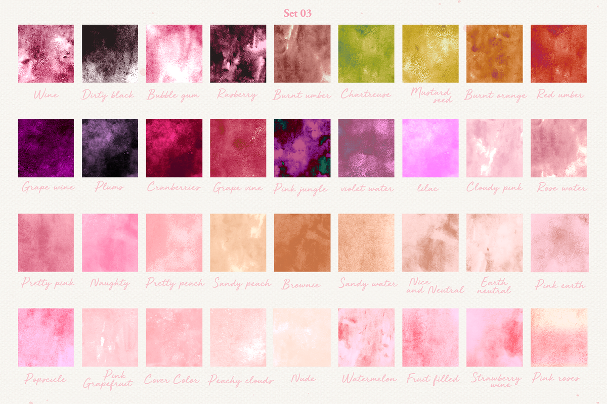 Watercolor Textures kit, an Object Graphic by Photohacklovers (Photo 5 of 21)