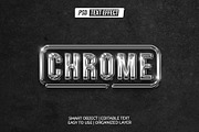 3D Chrome Text Effect, a Brushes & More by Pixie Creative (Thumbnail 1 of 2)