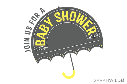 Baby Shower Umbrella