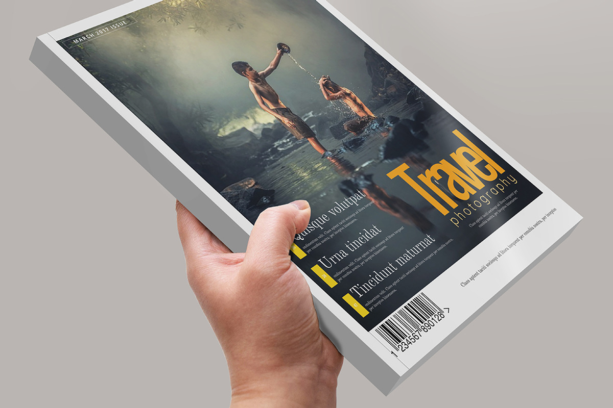 Magazine / Brochure Mockups, a Print Template by pmvch (Photo 1 of 7)