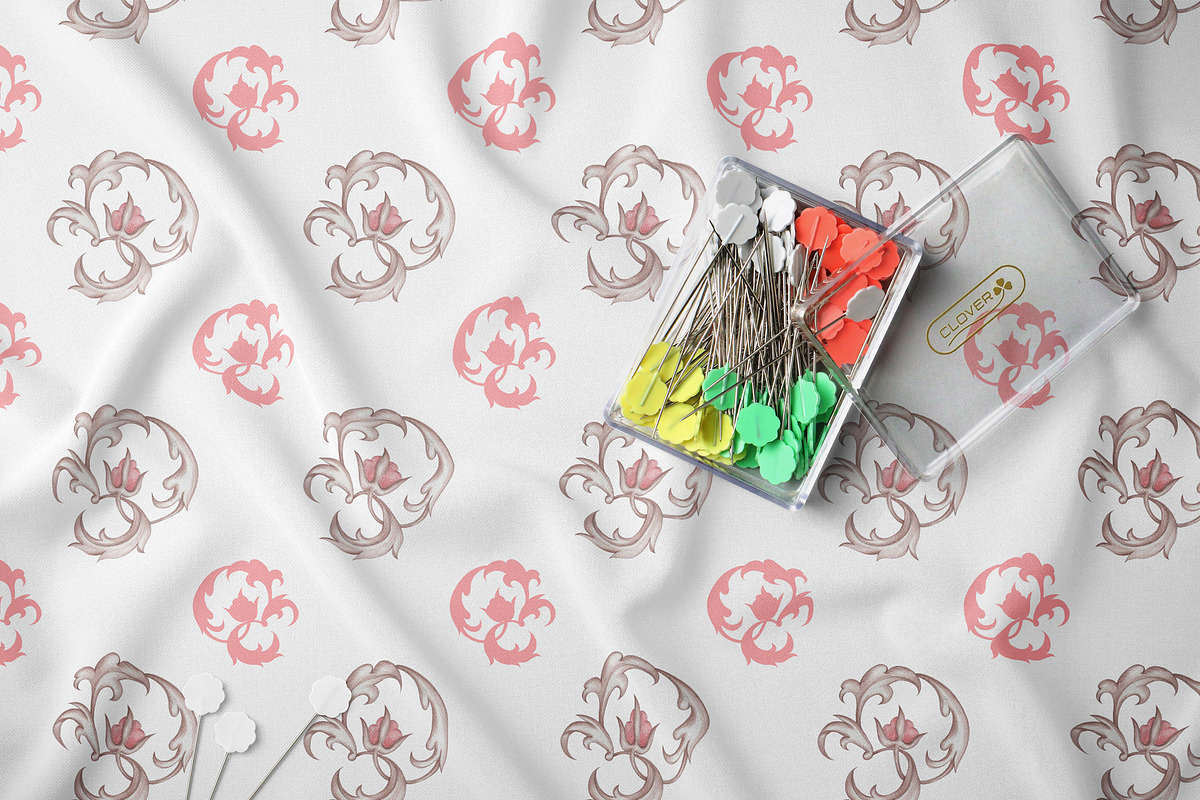 Powder Pastel Pattern Set Part 2, a Pattern Graphic by L- design studio (Photo 9 of 9)