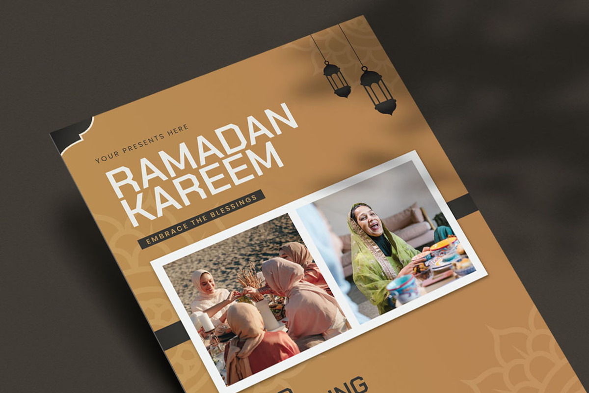 Ramadan Iftar Invitation Flyer, a Flyer Template by Attype (Photo 4 of 4)