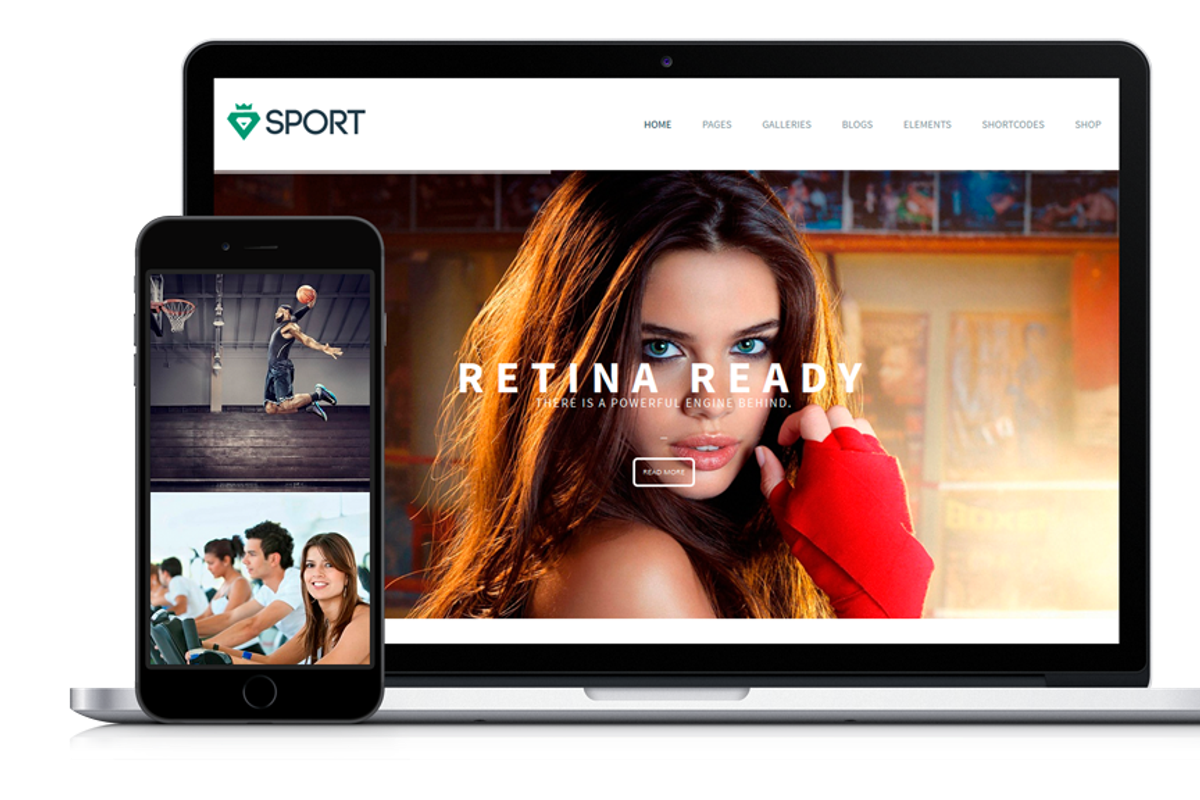 Sport Team & Athlete WordPress Theme, a WordPress Template by Visualmodo (Photo 1 of 21)