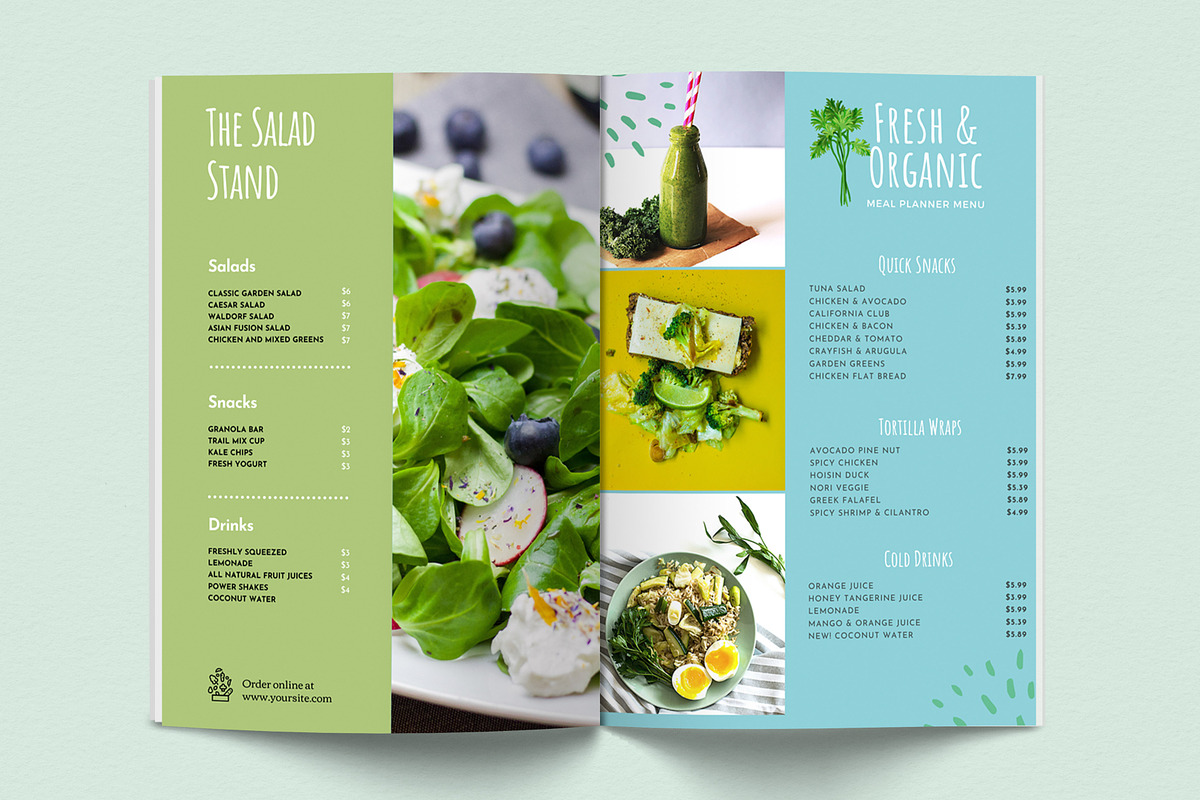 Chef & Restaurant Menu Template, a Brochure Template by Sakura Digitals (Photo 6 of 8)