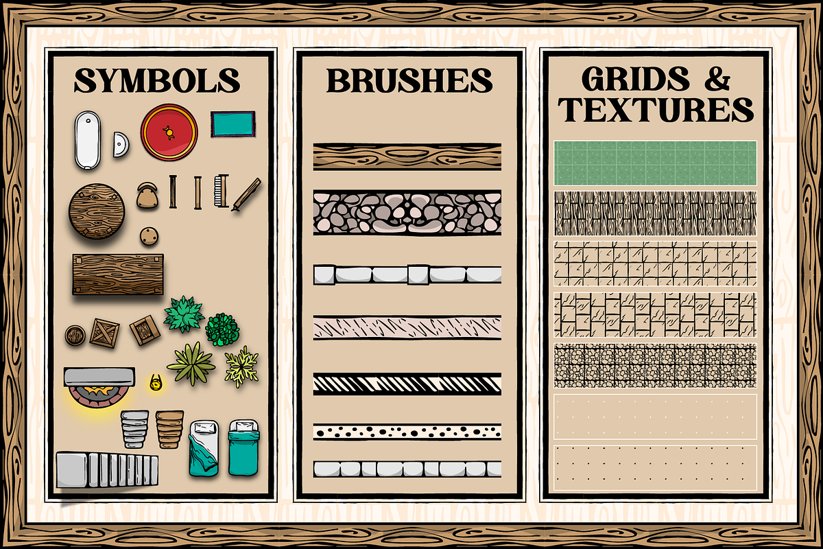 Tavern Maker, Int Map Making Toolkit, a Brushes & More by Salty Sweet Creative (Photo 3 of 5)