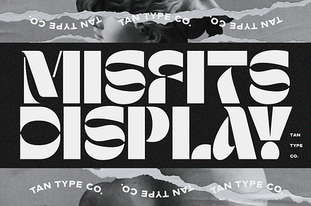 TAN - MISFITS, a Font by TanType