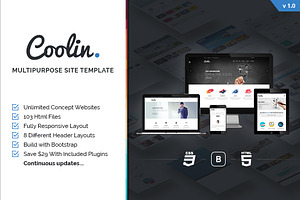 Coolin - Multipurpose Site Template