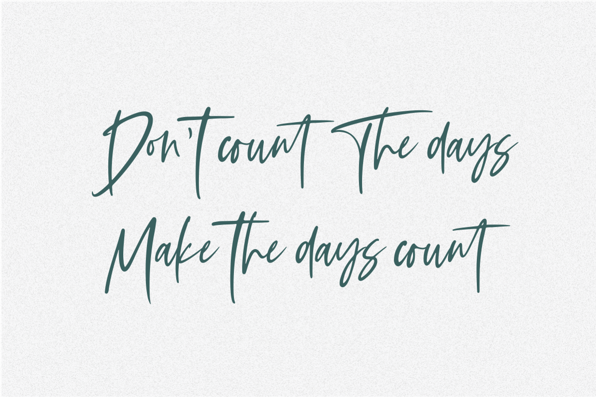 Tuesday Vibes - Handwritten Font preview 4