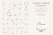 Bohemian Floral Branding Kit, a Decorative Illustration by Lettering_Logo (Thumbnail 2 of 11)