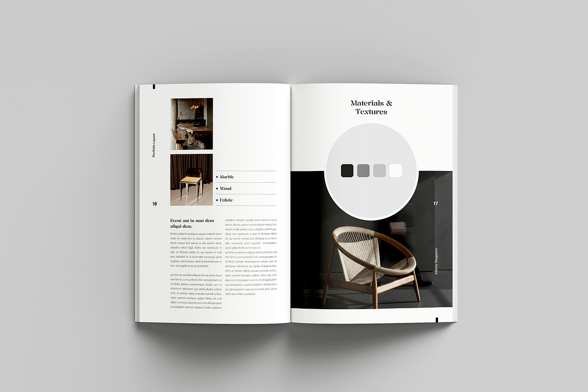 Interior Design Magazine Layout, a Magazine Template by Spark_Creative (Photo 9 of 14)