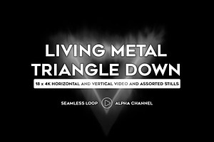 Living Metal Tri Down 4k 18 Assets