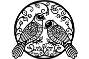 Birds on Branch Vector Collection, an Illustration by Designer_Momina (Thumbnail 11 of 21)