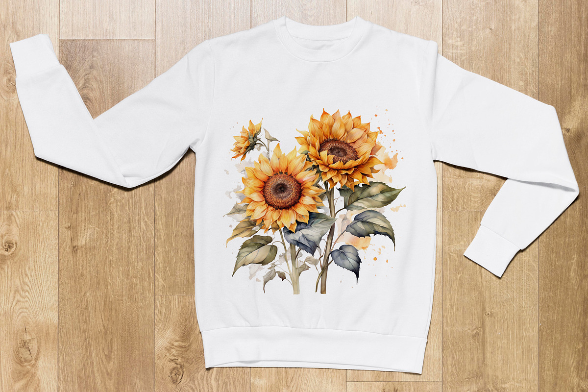Print Set Sunflowers, an Object Graphic by ArtOfSoul (Photo 6 of 7)