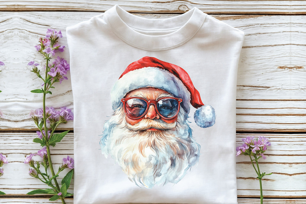 Quirky Santa Claus Head Clipart, an Illustration by CraftArtStudio (Photo 4 of 6)