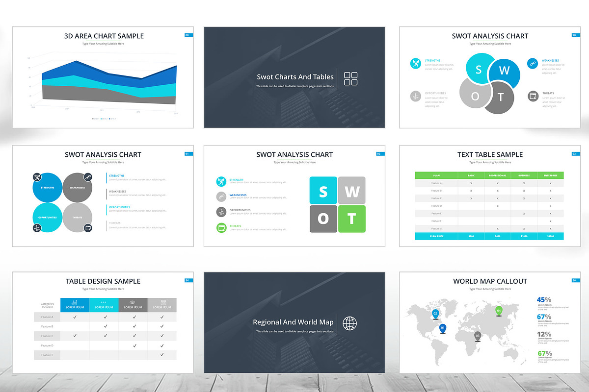 Multipurpose Powerpoint Template, a Presentation Template by pallabip (Photo 14 of 23)