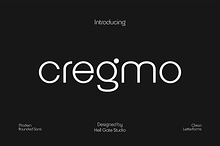 Cregmo Modern Rounded Font