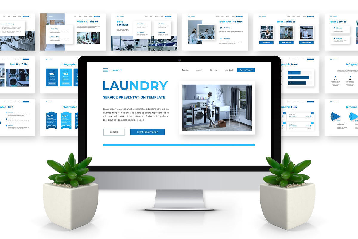 Laundry - Service Google Slide preview 5