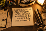 Velmora Sketch - Playful Doodle Font, a Handwritten Font by mesuka (Thumbnail 3 of 5)
