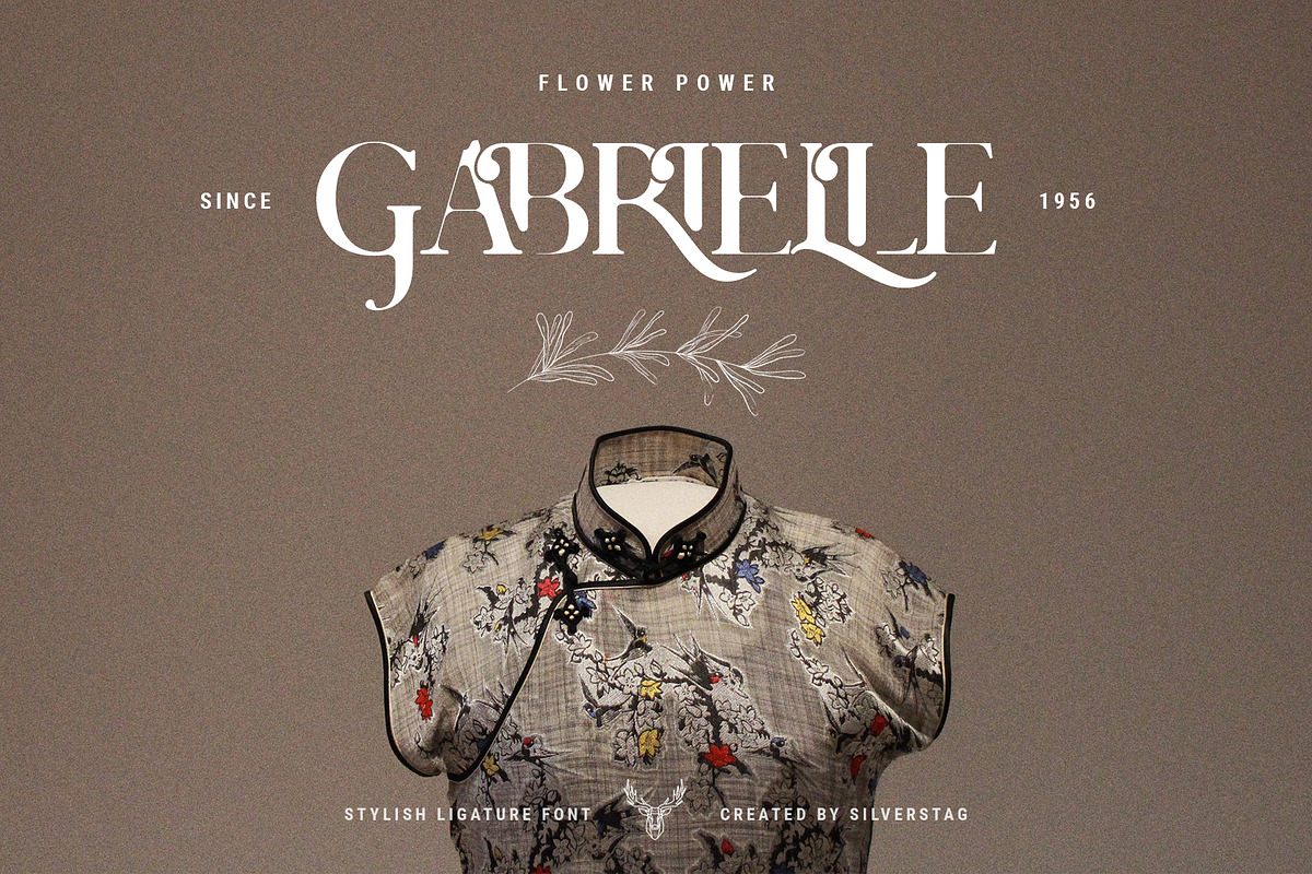 Charles - Chic Ligature Serif Font preview 7