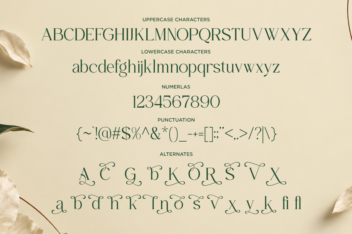 Caramile - Classy Elegant Serif Font, a Serif Font by Font Liner (Photo 10 of 10)