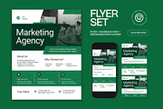 Marketing Agency Flyer, a Flyer Template by graphicook (Thumbnail 1 of 3)