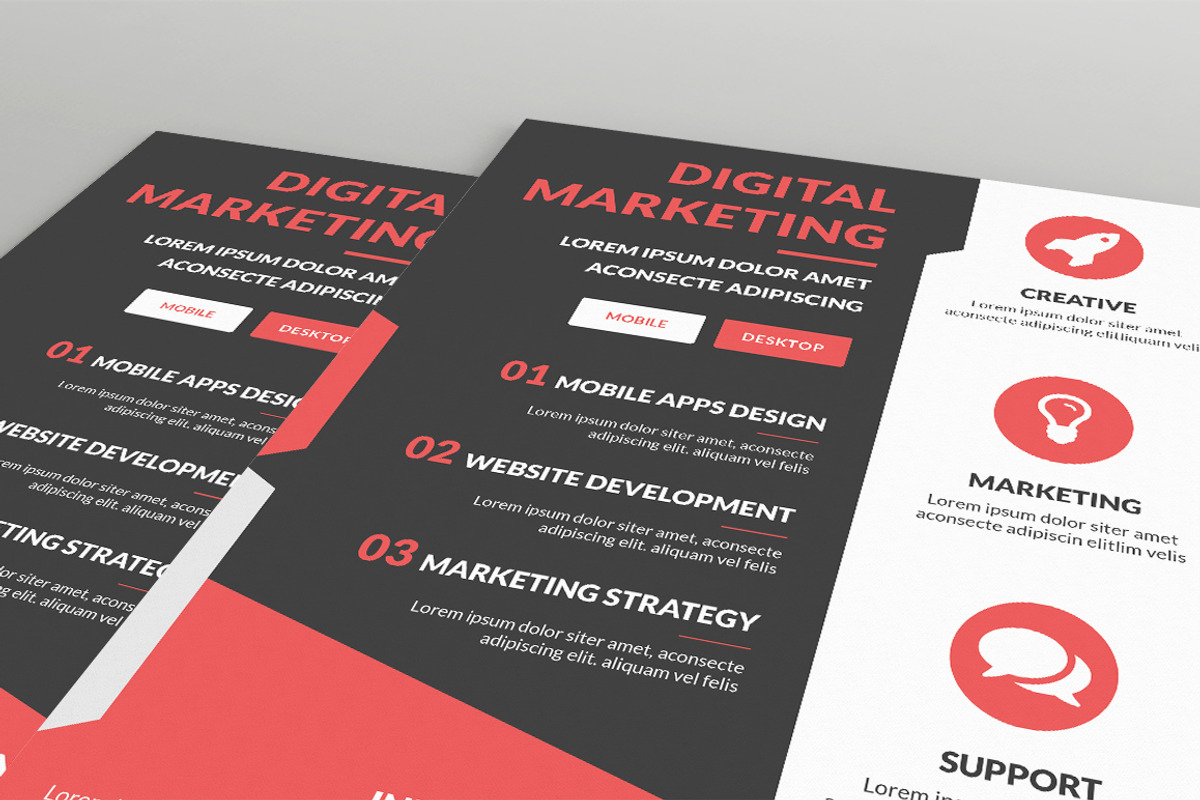 Creative Corporate Flyer V81, a Flyer Template by KHIDD (Photo 2 of 2)