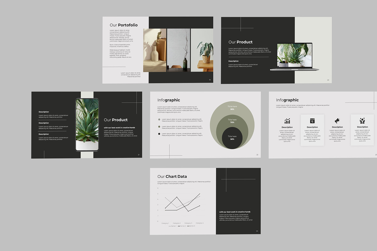 Creative Minimalist PPT, a Presentation Template by Recreative (Photo 5 of 6)
